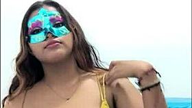 I touch my breasts before exams.