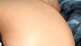 Aaliyah Yasin enjoys a jewel in her tight ass during interracial play