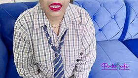 XXX Teacher Cums in Student's Mouth During POV Blowjob