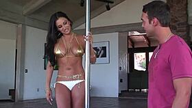 BUY A STRIPPER POLE for her man, but TEST IT NOW with courier!