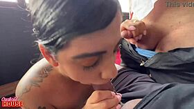 Brazilian wife cheats with two men