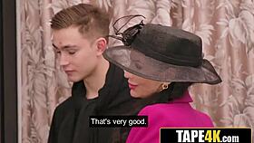 Naughty BBW neighbor in leather relives her wild days. Can you handle her kinky side?