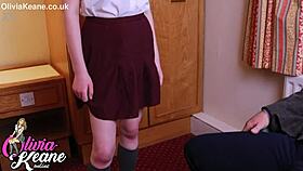 Naughty College Student Blows Her Teacher In Wild Cosplay Action! Wow!