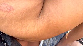 Stepsister Tricked into Wild Forest Massage and Hard Chudai