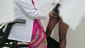 Indian Lady Doctor, Tell Me About Your Patient’s Cock Desire!