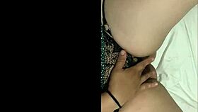 Latina ass shaking as she escapes to stepbrother's room feeling horny 😈