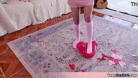 My cute Latina stepsis hides a tight mini pussy ready for action