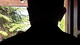 I see you in heels, blonde milf, for a quickie cumshot on your big ass.