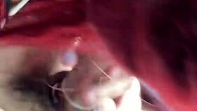 Mixed bbw sucking dick like a whore in homemade video. 🍆😋