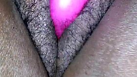 Miss Chocolate's Intense Squirt Show With Big Ass And Toys