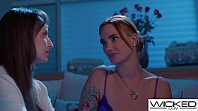 Lexi Luna Eats Out Her First Hot Redhead Pussy