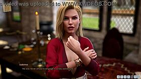 Curvy fat girl in cute outfit at lust academy 200