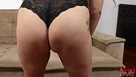 This fat latina with big tits deepthroats my cock, so did you take the pill after?