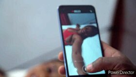 Black orgy with brunette bent over for doggystyle