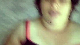 Latina MILF Sucks Cock Then Gets Missionary Fuck on Camera!