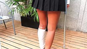 I felt helpless after car accident with cast leg