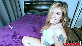 Stunning Pussy-Wrecking Session With Inked Slut Isabell Moon, Her Big Tits Bouncing!