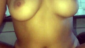 wife sitting deliciously on big cock