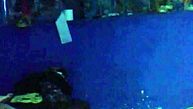 After the party, I sneaked out to visit the neighbor