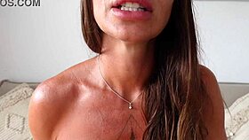 Sexy teacher Roxy Fox gives encouraging CEI JOI with cum and toys.