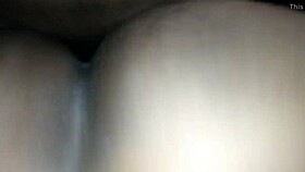 Her ebony pussy was so creamy during the action.