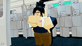 big tits ass and monster cock in metro