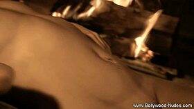 Watch This Brunette Undress In Arousing Bollywood Striptease!