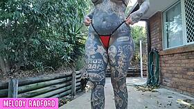 Melody Radford's Leaked Nudes: Twerking and Slapping Her Big Ass in a Micro Bikini Try-On Haul