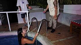 How could I humiliate him by banging his girlfriend and finishing in his mouth?