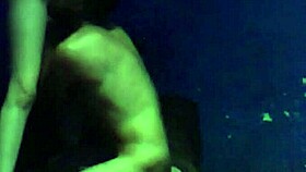 After the party, I sneaked out to visit the neighbor