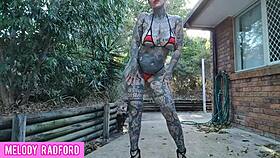 Melody Radford's Leaked Nudes: Twerking and Slapping Her Big Ass in a Micro Bikini Try-On Haul