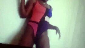 My step sister was dancing around the house, feeling free and happy.