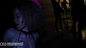 Cad Big Ass Party with Naked Ebony Dancing