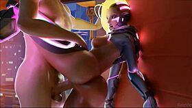 hey, wanna watch sombra in this wild 3d cartoon pmv with sound?