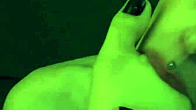 this bitch controls you with her wet pussy and feet