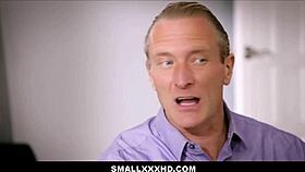 yo, tiny 18+ black teen bangs friend’s stepdad hard!