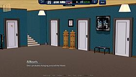 playing harem hotel 130 in a hotel game scenario