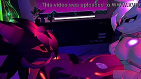 furries explore wild first time in vrchat. virtual furry action heats up fast with newbies!