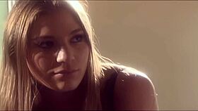 Threesome with Shayna Knight, Double Penetration and Facial Action