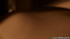 Watch This Brunette Undress In Arousing Bollywood Striptease!