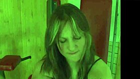 hot teen 18+ girl masturbates openly in public gym setting