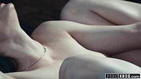 stepmom catches teen with step-uncle, joins the fun, oops!