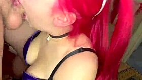 cute teen gets facefucked, rims, drinks sperm, wild?