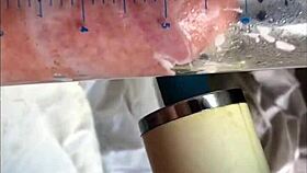 he cums after vibrator on his soft cock