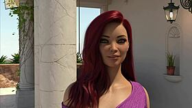 leap of faith in this 3d game with big tits adventure