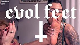 When Their Craving For Toe Sucking Gets Too Intense With Moaning