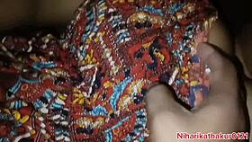 Watch this Indian desi girlfriend get fucked hardcore by her boyfriend with dirty talk