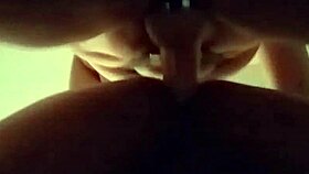 Tattoo babe takes control and pegs stud hard