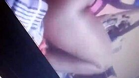 My step sister was dancing around the house, feeling free and happy.