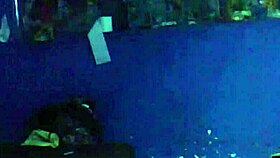 After the party, I sneaked out to visit the neighbor